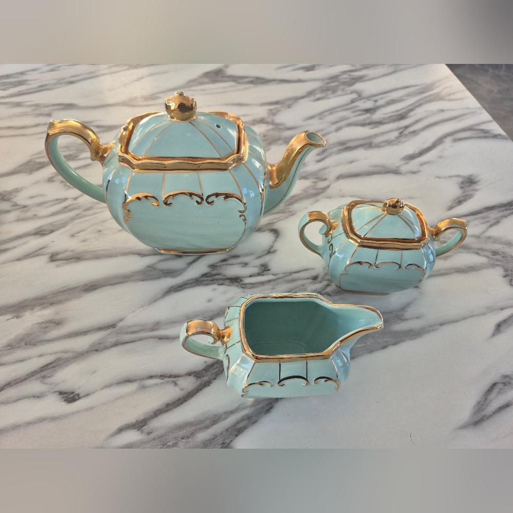 SADLER 1922 RARE ANTIQUE TEA SET